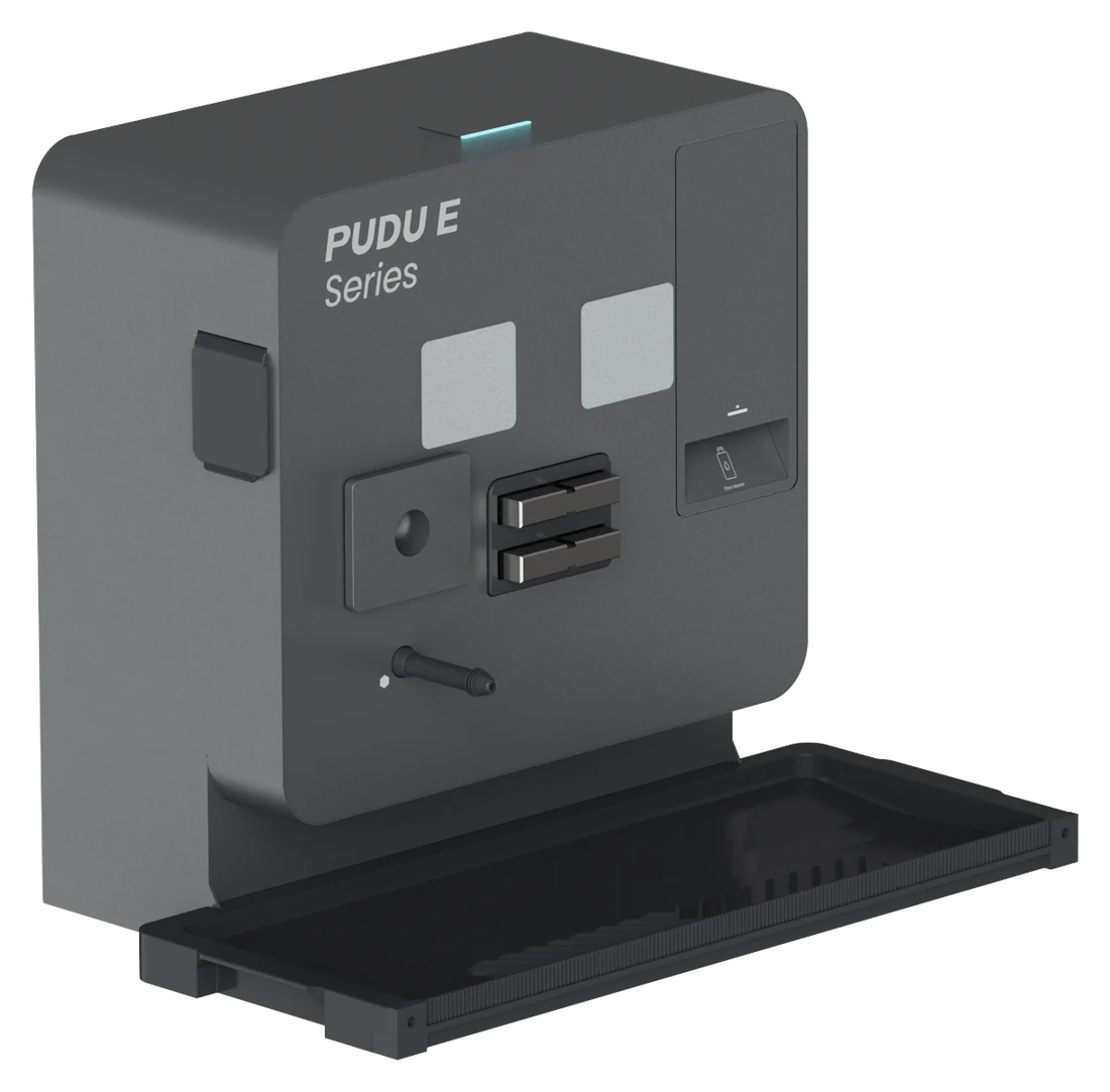 PUDU ET1 8-in-1 self-cleaning docking station