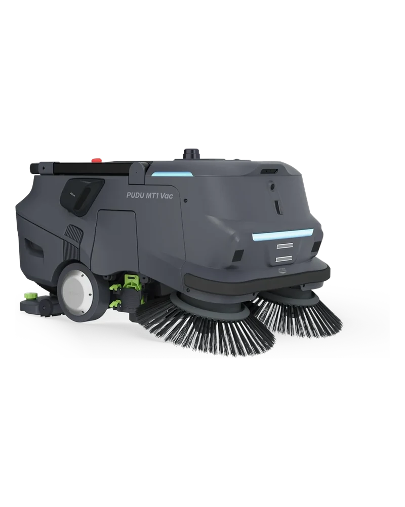 PUDU MT1 Vac robotic sweeper-vacuum with HEPA capture